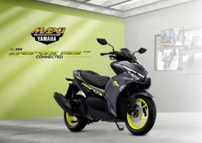 All New Aerox 155 Connected, MAXi Sport Scooter Terbaik di Kelasnya