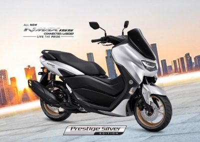 SEMAKIN MEWAH, WARNA PRESTIGE SILVER KINI HADIR PADA VARIAN ALL NEW NMAX 155 CONNECTED/ABS