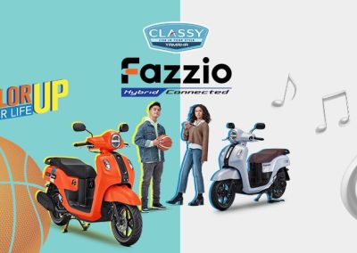 SEMAKIN FASHIONABLE DAN STYLISH, INTIP TAMPILAN BARU YAMAHA FAZZIO HYBRID-CONNECTED