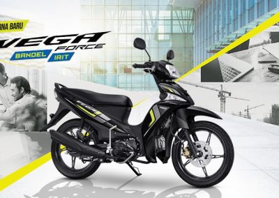 Warna Baru Vega Force Meluncur, Motor Bebek Unggulan Yamaha Tampil Makin Sporty dan Modern