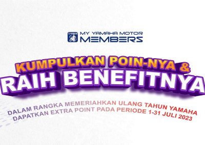 Gebyar Yamaha Day Masih Berlangsung, Ayo Ikuti Beragam Aktivitas dan Dapatkan Hadiah Menarik di Bulan Juli Ini