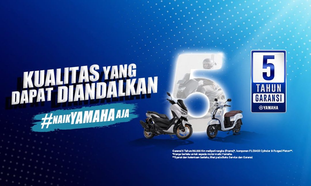 Cara Yamaha Buktikan Kualitas Produk, Perpanjang Masa Garansi Frame Hingga 5 Tahun dan Pamer Dapur Produksi Berstandar Global