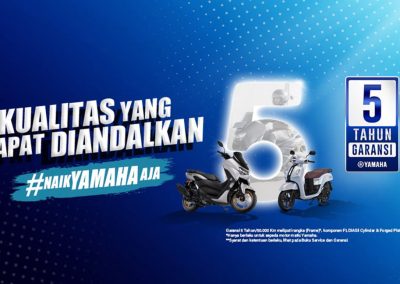 Cara Yamaha Buktikan Kualitas Produk, Perpanjang Masa Garansi Frame Hingga 5 Tahun dan Pamer Dapur Produksi Berstandar Global