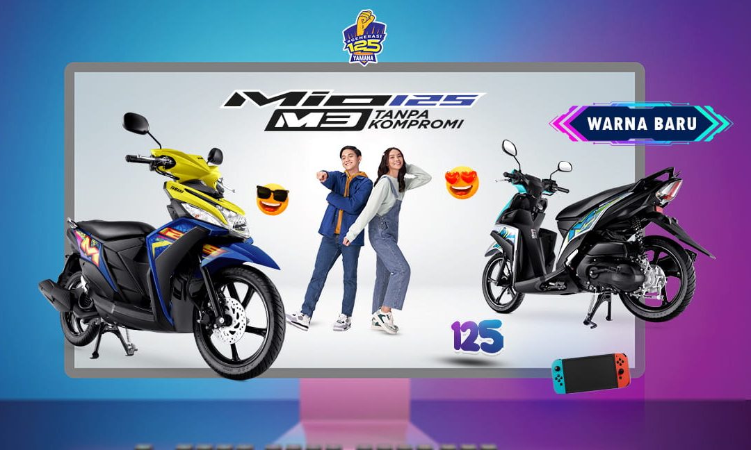 Intip Warna Baru Yamaha Mio M3 125, Tampil Sporty & Modern Ala Anak Muda Kekinian