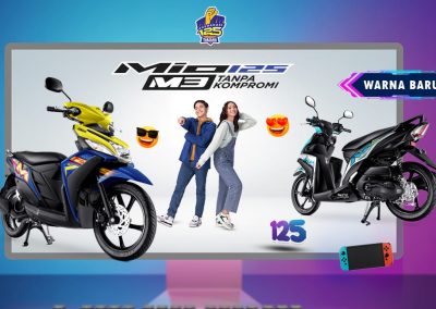 Intip Warna Baru Yamaha Mio M3 125, Tampil Sporty & Modern Ala Anak Muda Kekinian