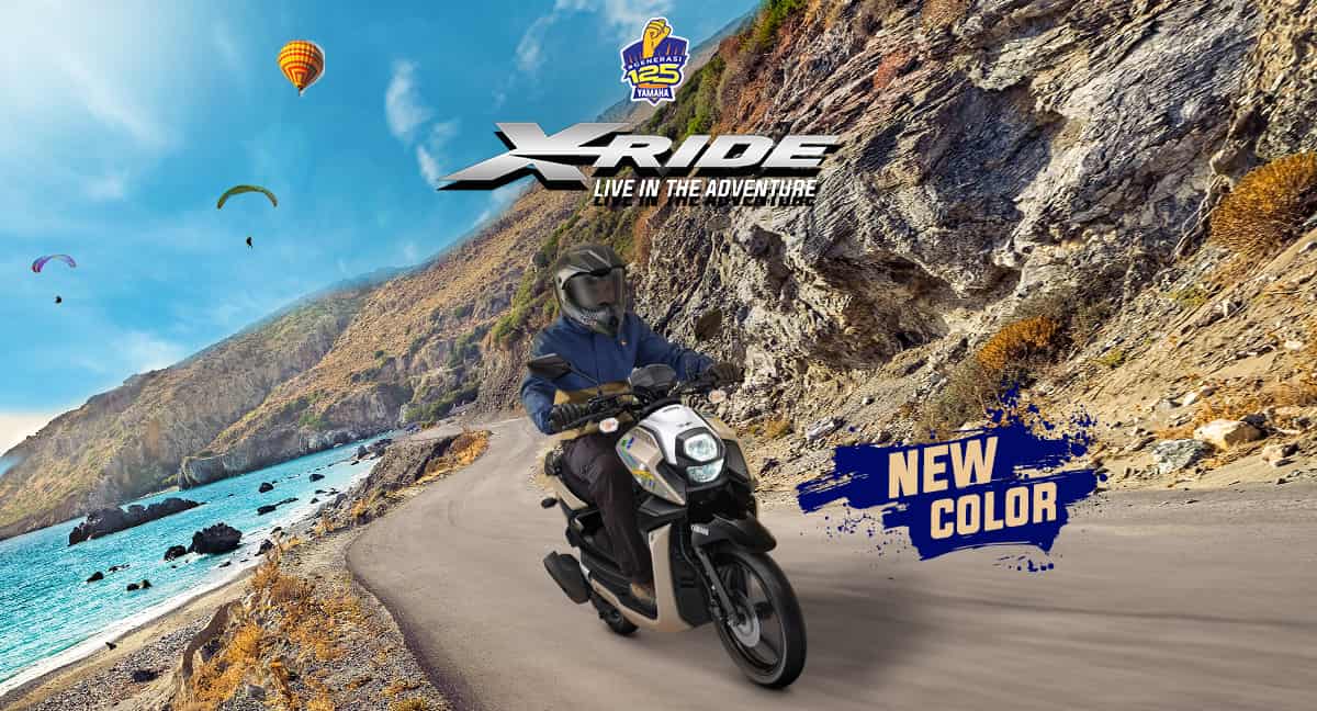 Tampil Aggressive, Warna Baru X-Ride 125 Siap Dijadikan Partner Berpetualang