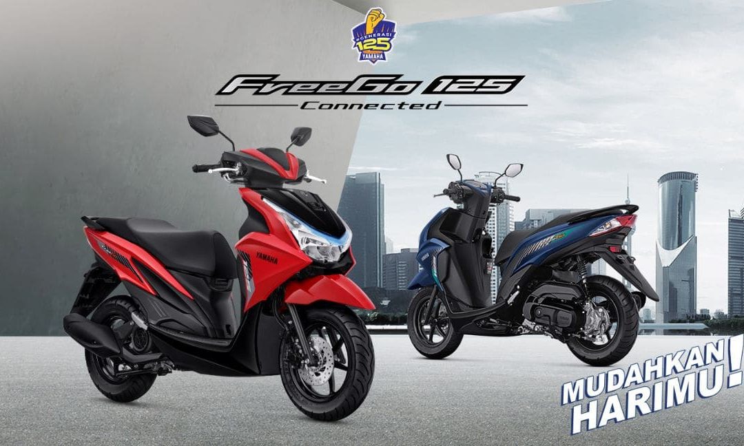 Compact Scooter Yamaha Freego Tampil Gagah Dengan Pilihan Warna Baru