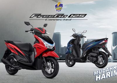 Compact Scooter Yamaha Freego Tampil Gagah Dengan Pilihan Warna Baru