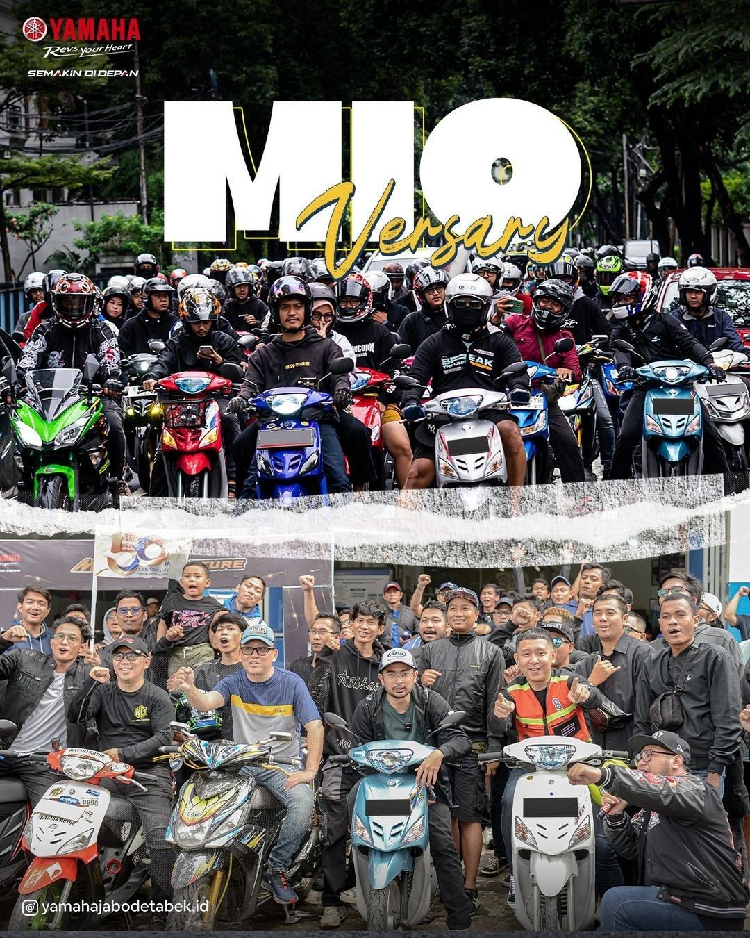 Event Mio Versary bareng Den Dimas kemarin seru parah!