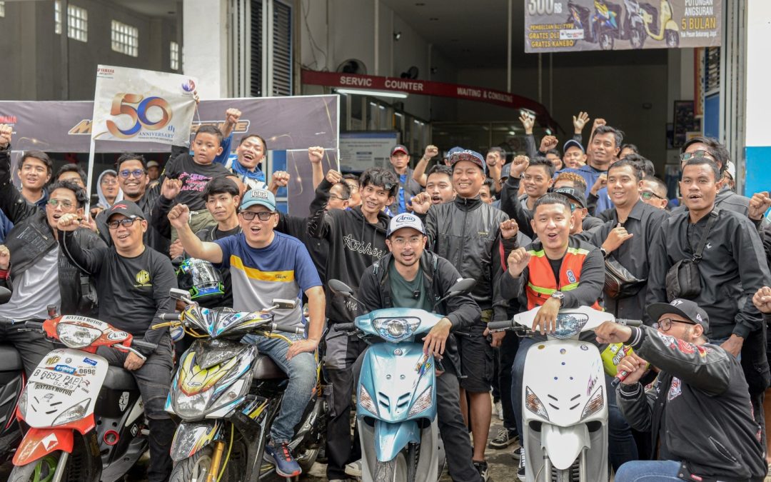 Kegiatan acara Mio Versary di Eramotor Pasar Minggu!