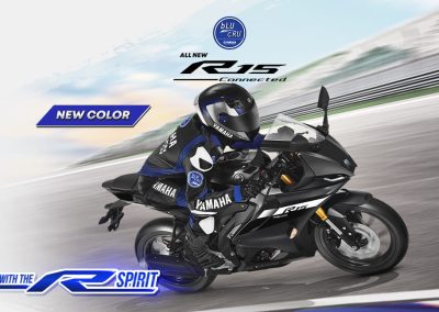 Yamaha Rilis Warna dan Grafis Baru R15 Connected Series, Makin Gagah dan Sporty