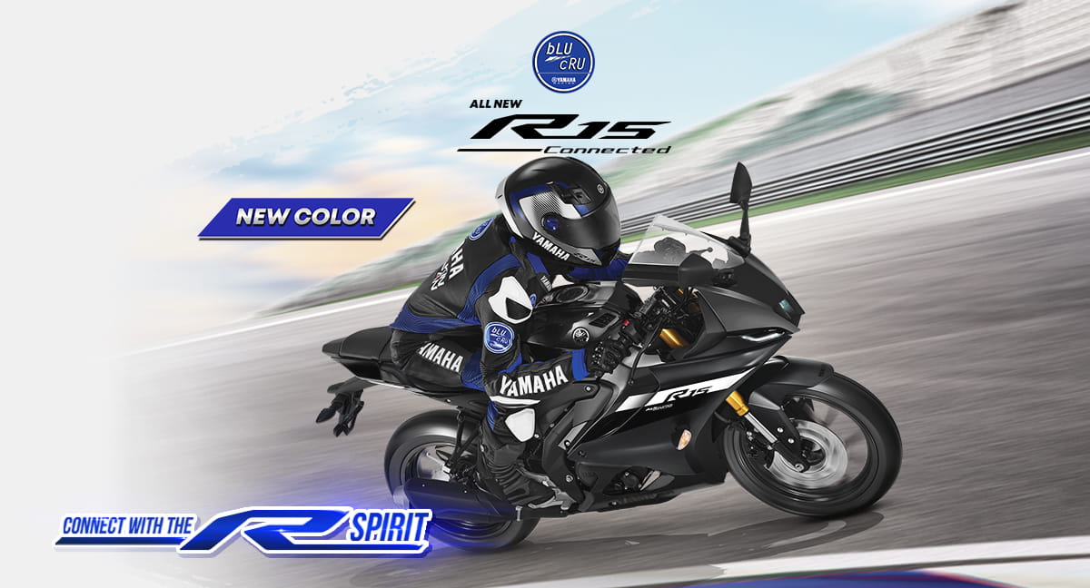 Yamaha Rilis Warna dan Grafis Baru R15 Connected Series, Makin Gagah dan Sporty