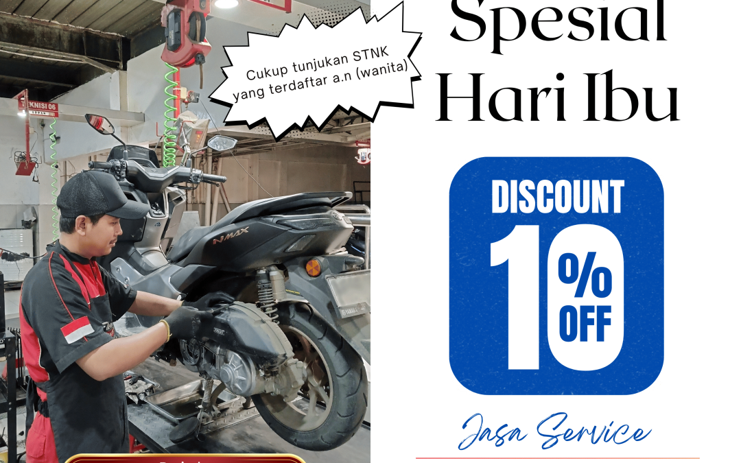 “Gaspol Ke Bengkel Yamaha Eramotor, Diskon Hari Ibu Menunggu! 💨”