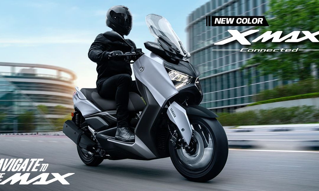 XMAX Connected Baru Hadir dengan Grafis Sporty dan Varian Warna Elegan