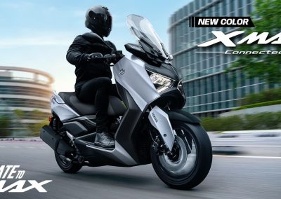 XMAX Connected Baru Hadir dengan Grafis Sporty dan Varian Warna Elegan