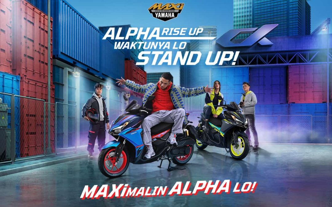 Luncurkan Generasi Ketiga, AEROX ALPHA Siap Dobrak Market Sport Scooter Indonesia