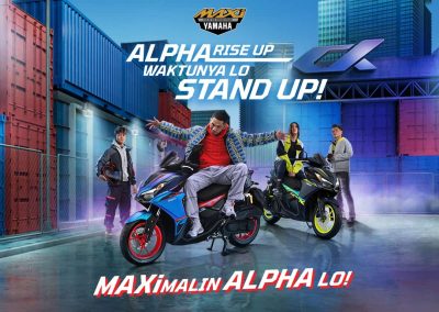 Luncurkan Generasi Ketiga, AEROX ALPHA Siap Dobrak Market Sport Scooter Indonesia